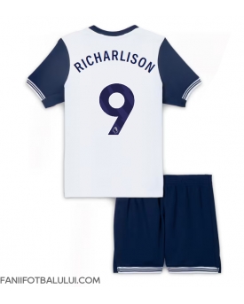 Tottenham Hotspur Richarlison #9 Echipament de Fotbal Replică 2024-25 Copii Acasa (+ Șorturi)